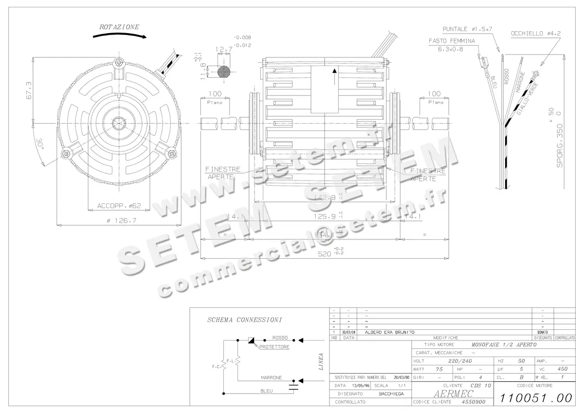 5726002819-MOTEUR RPM 11005100