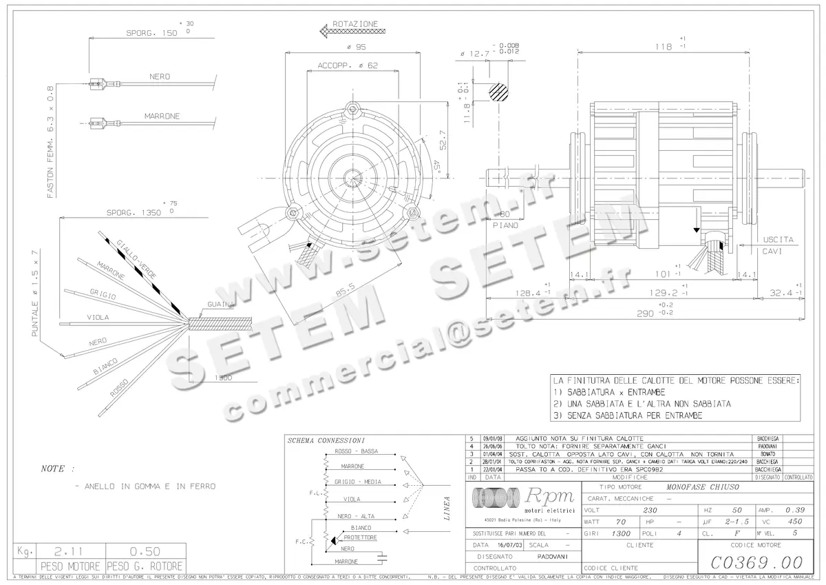 5726002824-MOTEUR RPM C036900 "PB023350" 5