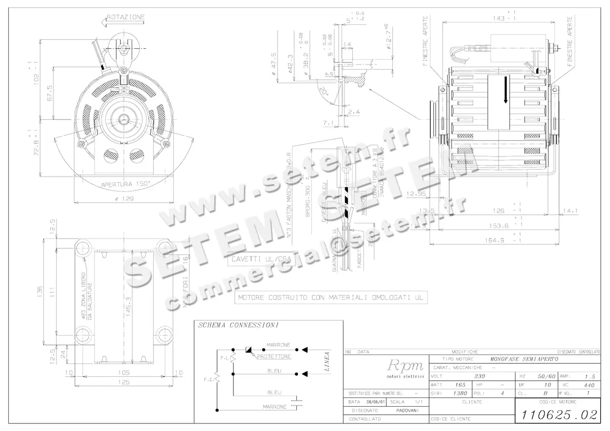 5726002835-MOTEUR RPM 11062502