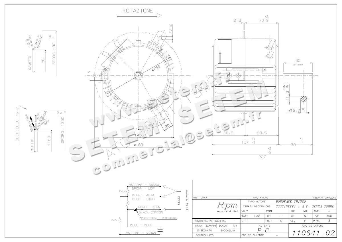 5726002839-MOTEUR RPM 11064102
