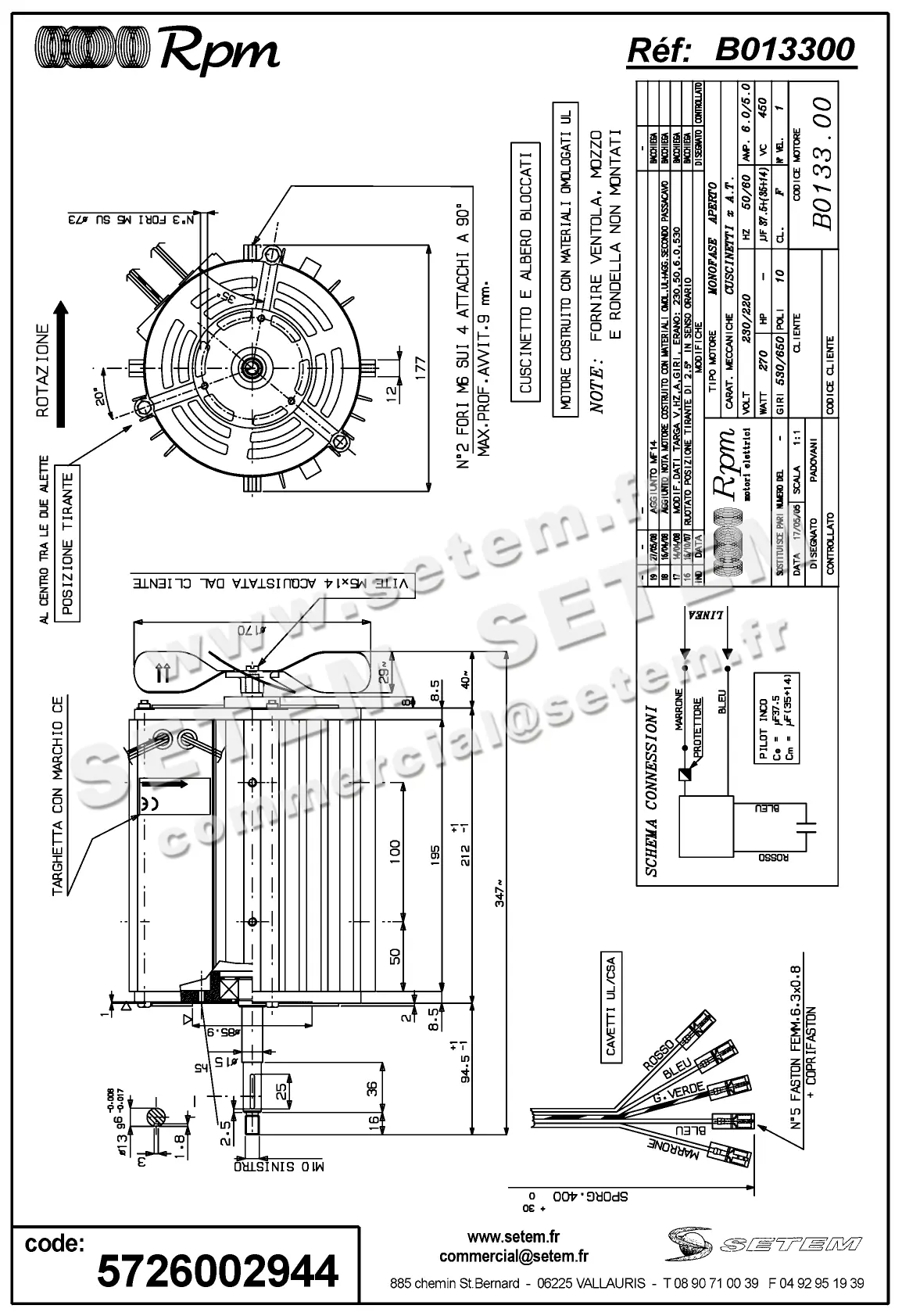 5726002944-MOTEUR RPM B013300
