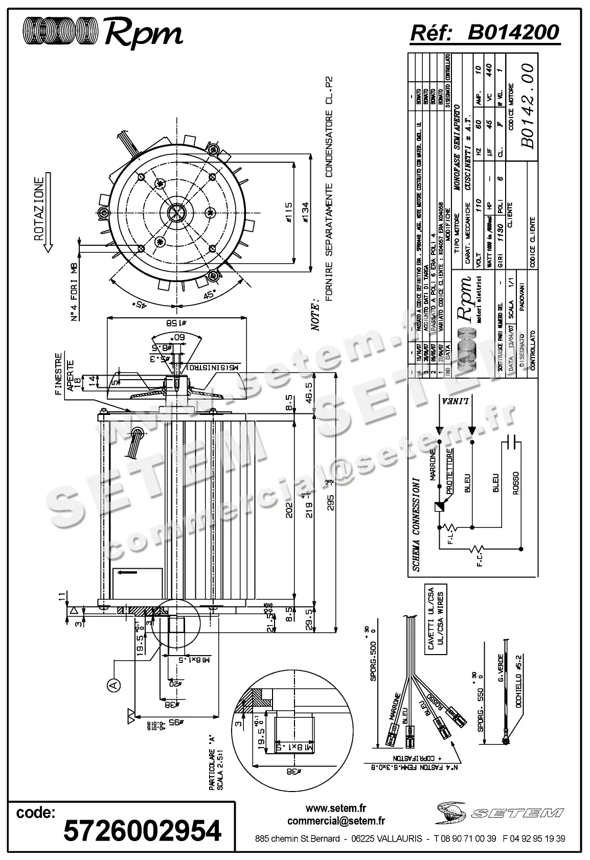 5726002954-MOTEUR RPM B014200