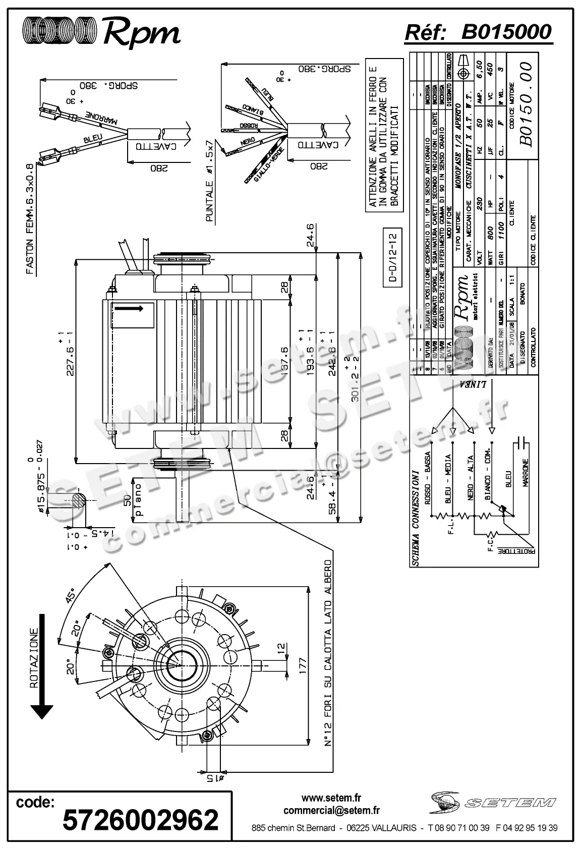 5726002962-MOTEUR RPM B015000