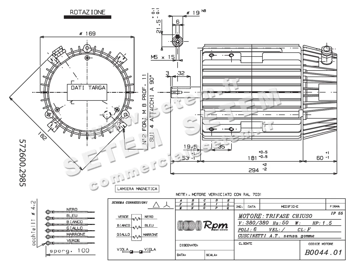 5726002985-MOTEUR RPM B004401