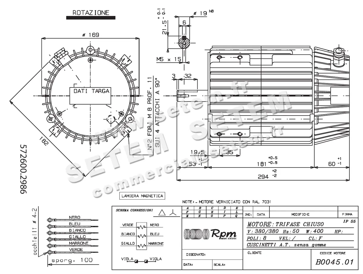 5726002986-MOTEUR RPM B004501