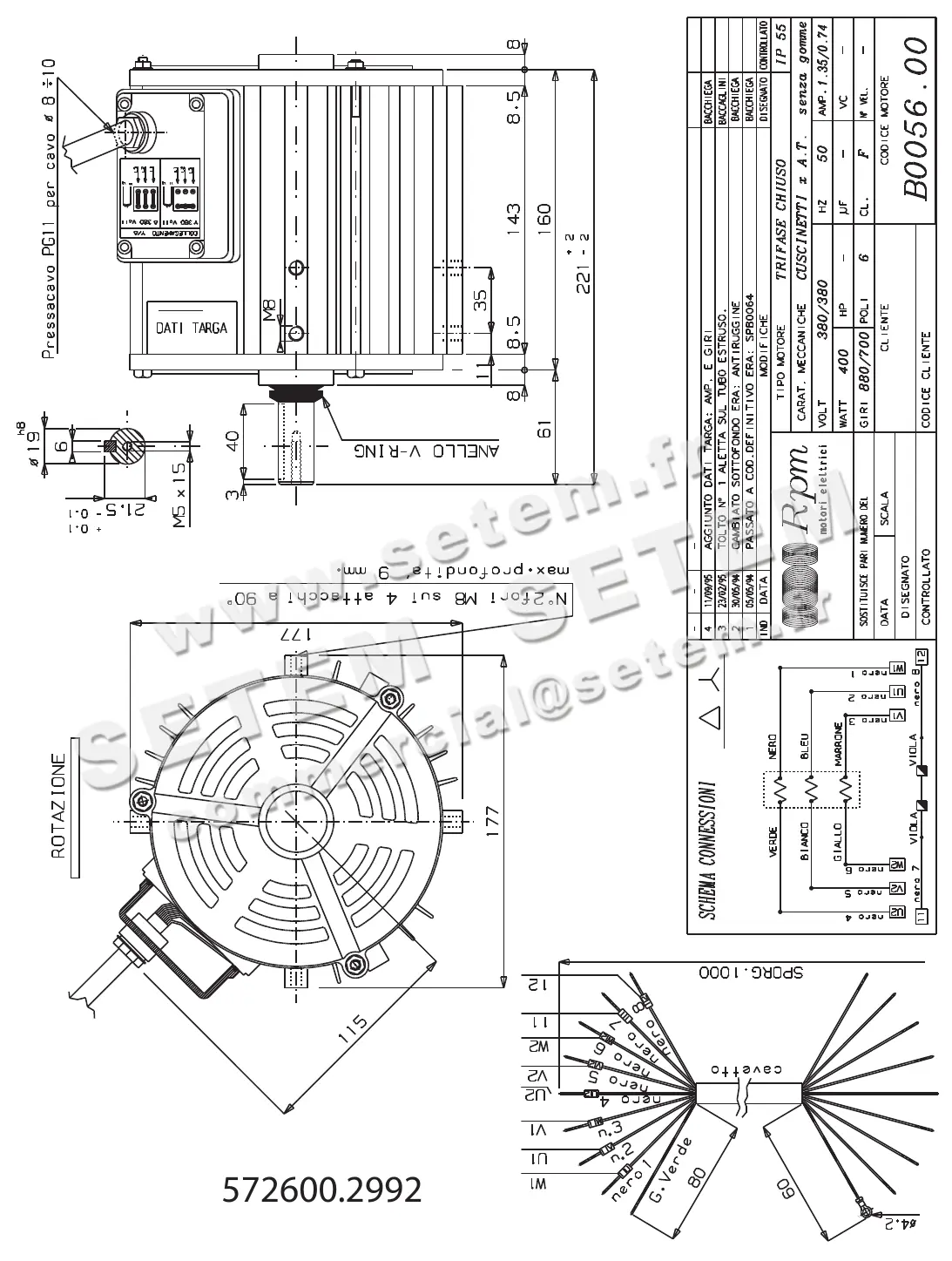 5726002992-MOTEUR RPM B005600