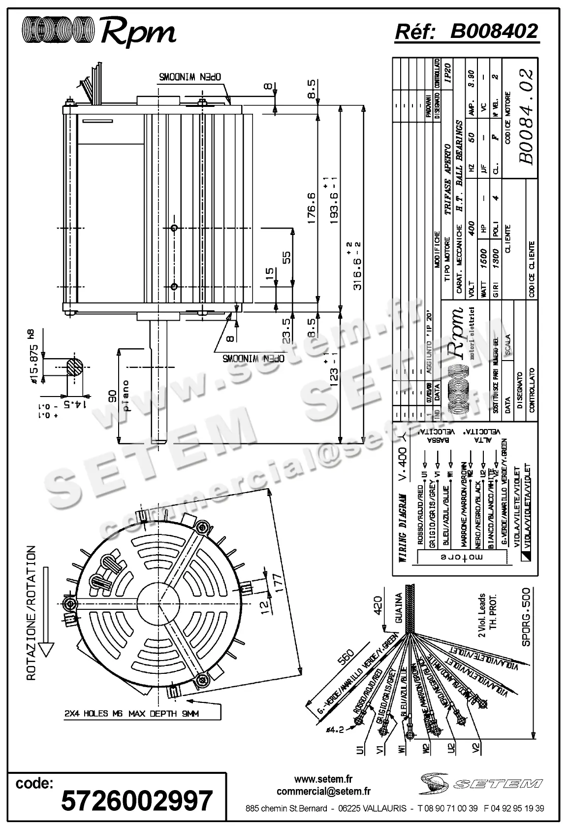 5726002997-MOTEUR RPM B008402 4