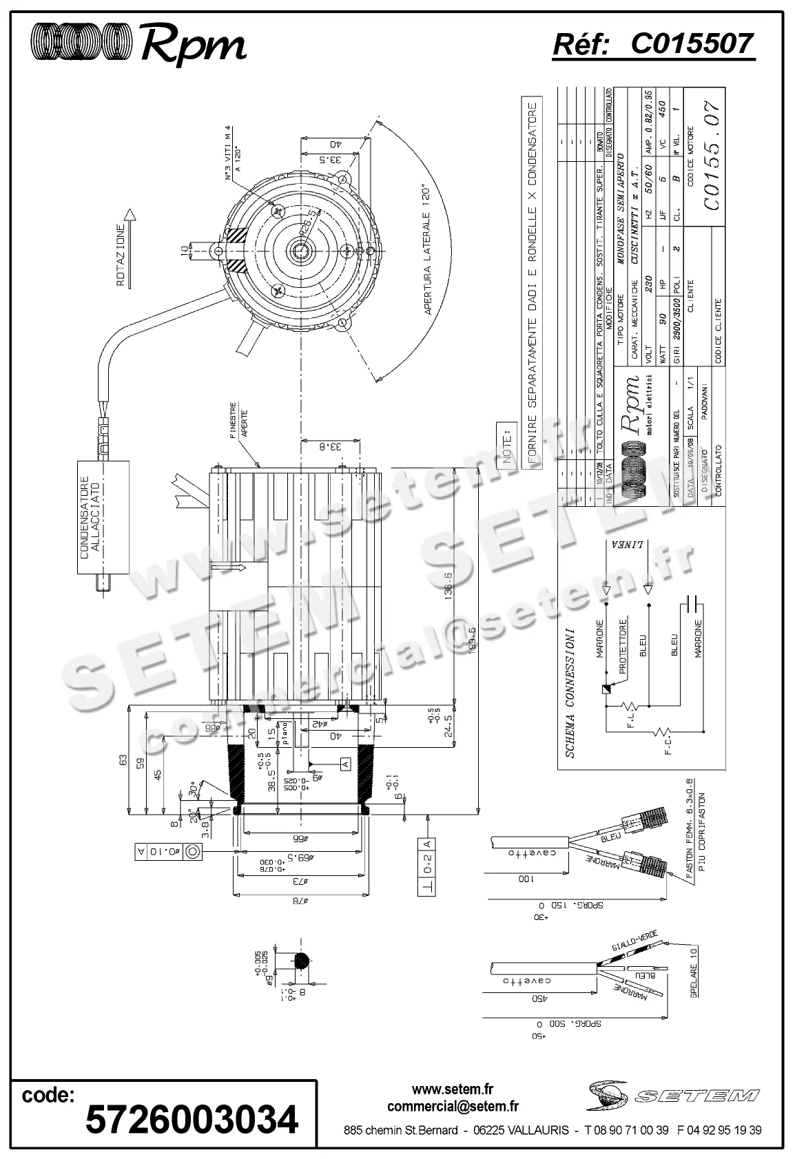5726003034-MOTEUR RPM C015507