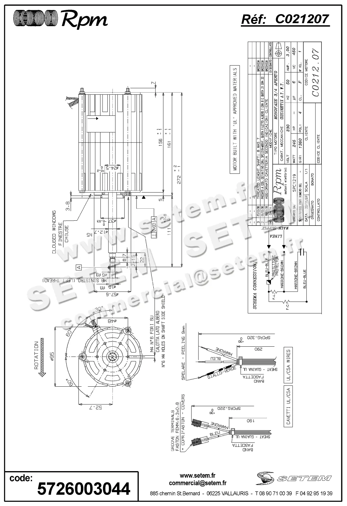 5726003044-MOTEUR RPM C021207