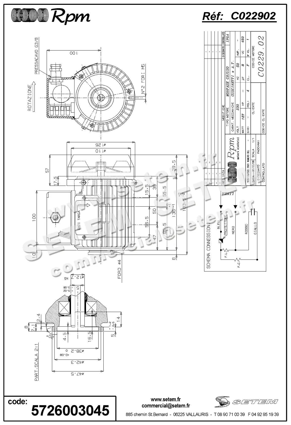 5726003045-MOTEUR RPM C022902