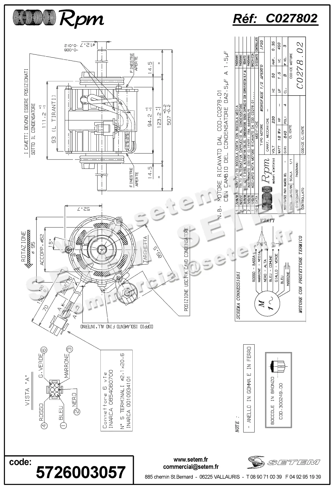 5726003057-MOTEUR RPM C027802