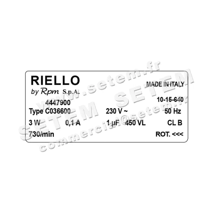 5726003069-MOTEUR RPM C036600 "4407900" 5