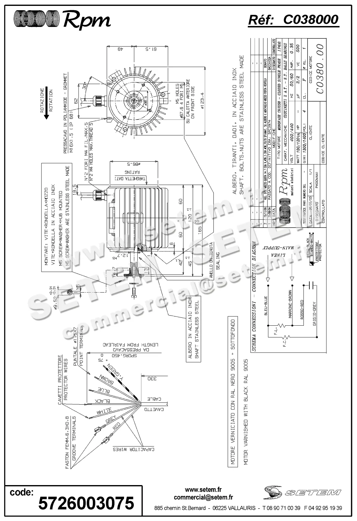 5726003075-MOTEUR RPM C038000 2