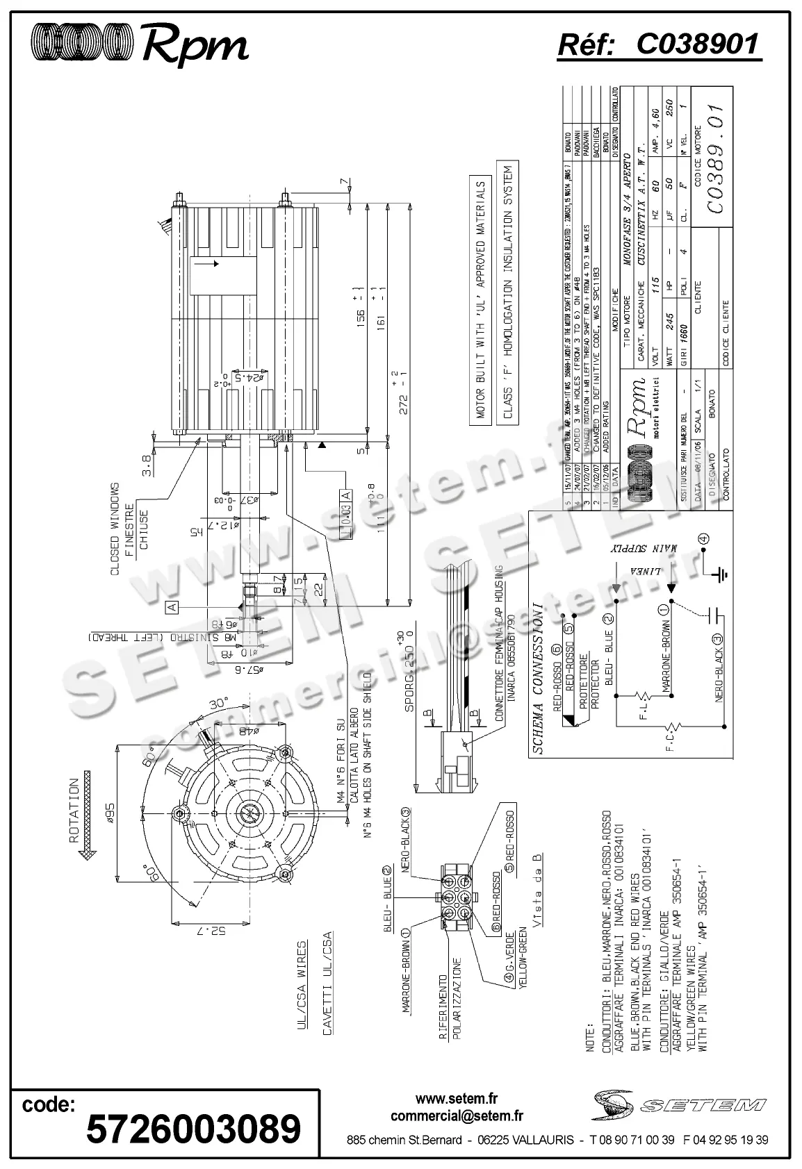 5726003089-MOTEUR RPM C038901
