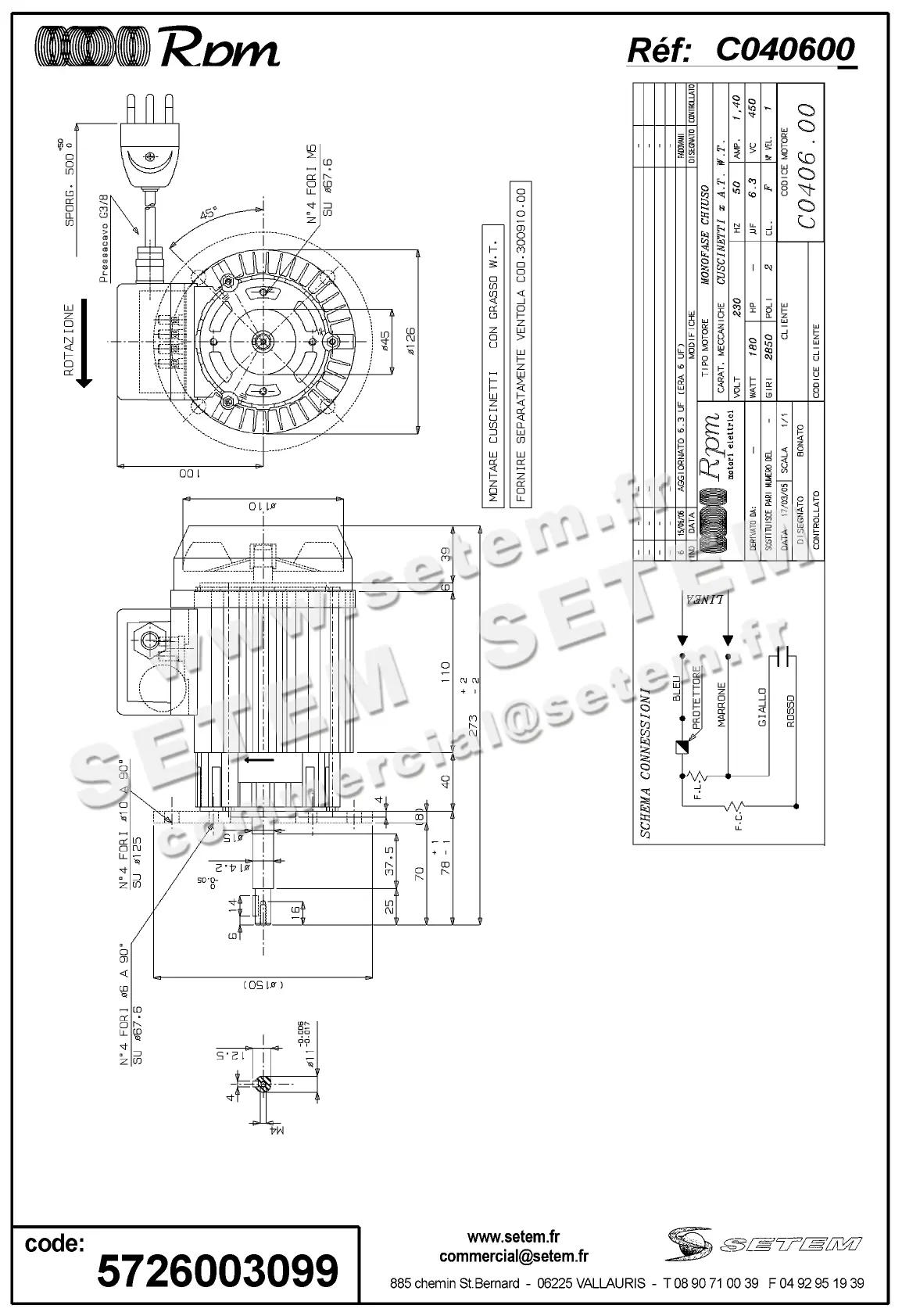 5726003099-MOTEUR RPM C040600
