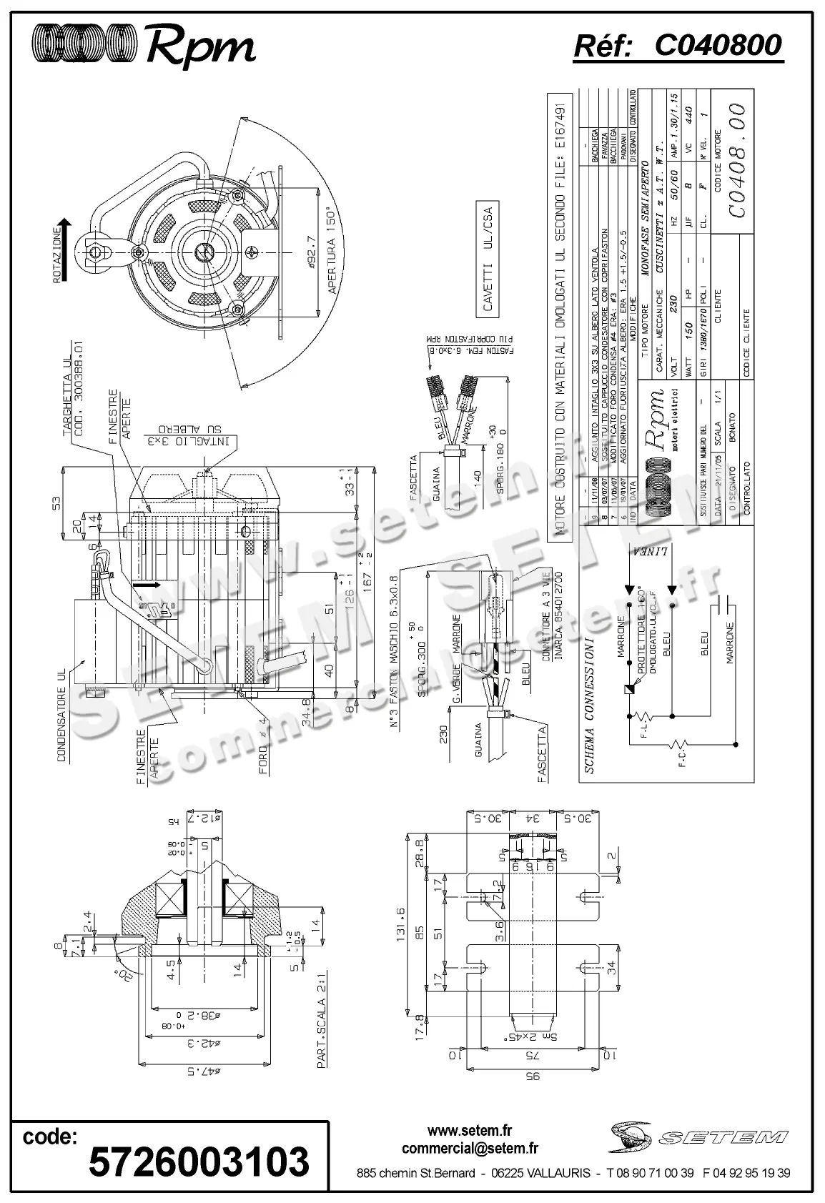 5726003103-MOTEUR RPM C040800