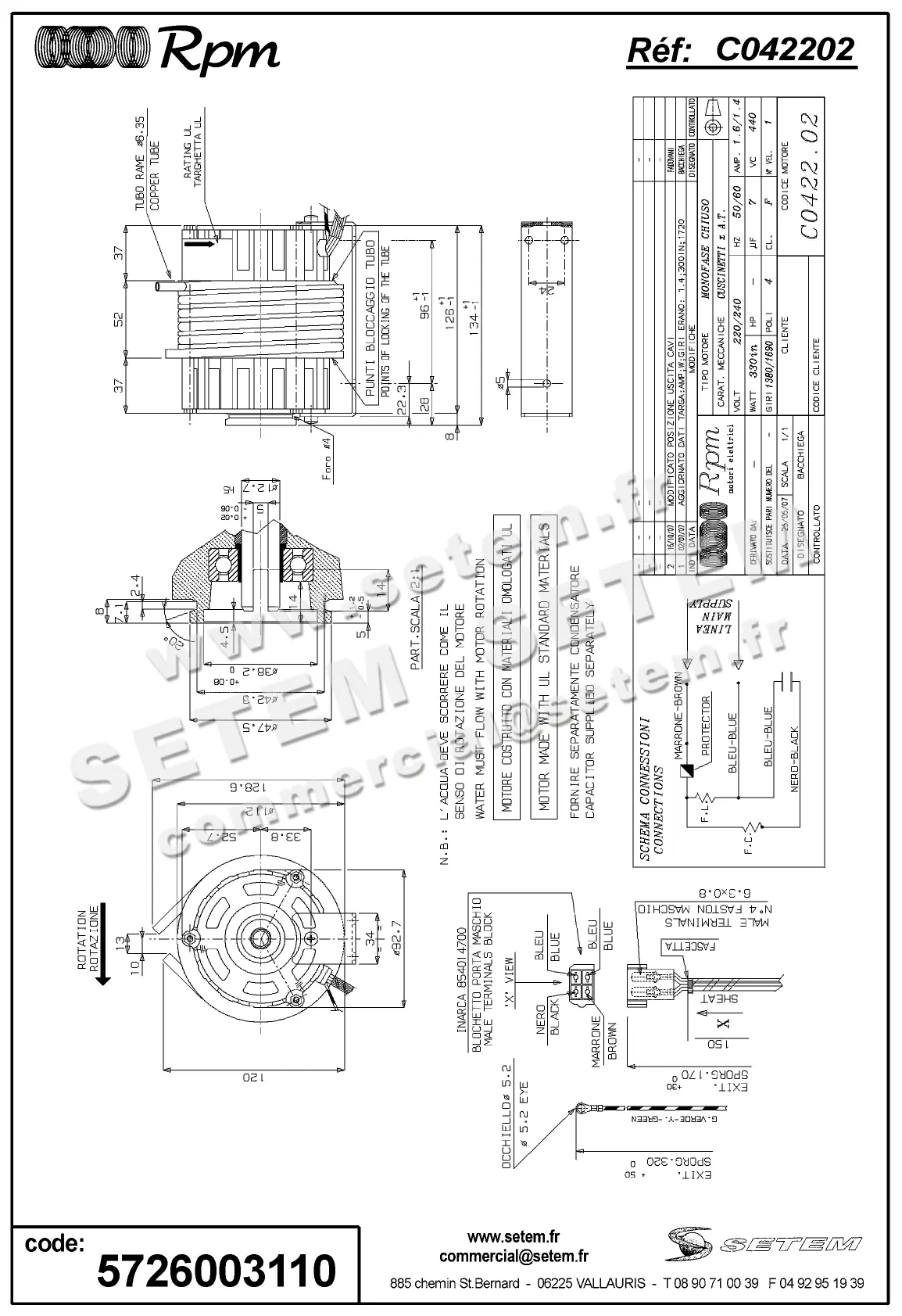 5726003110-MOTEUR RPM C042202
