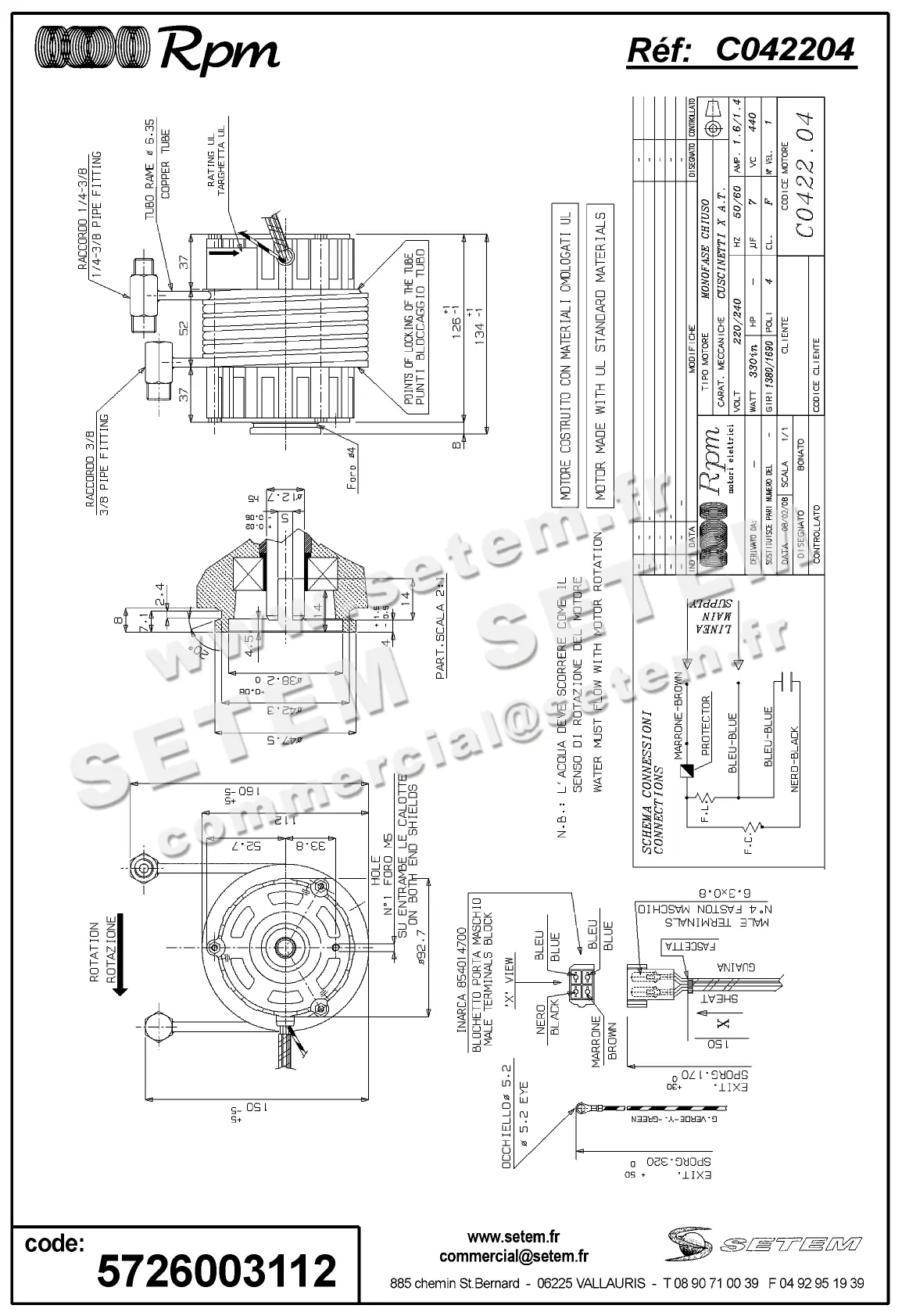 5726003112-MOTEUR RPM C042204