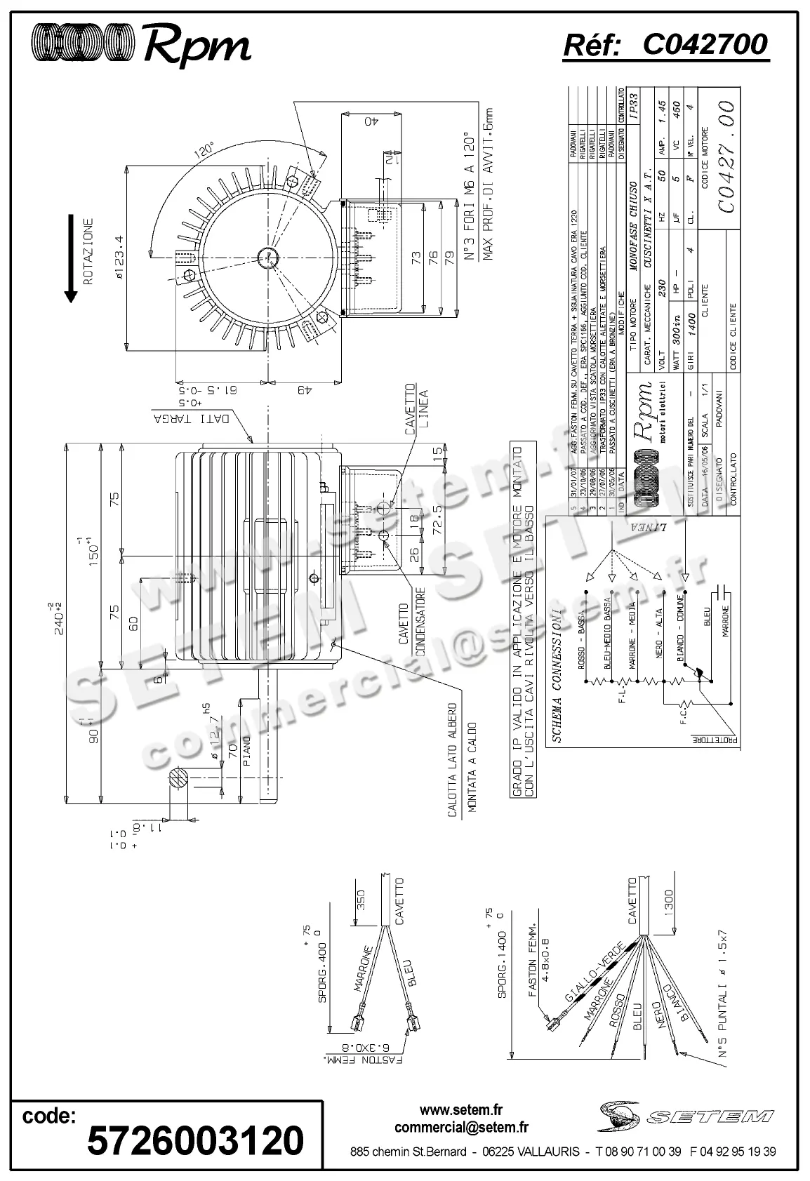 5726003120-MOTEUR RPM C042700