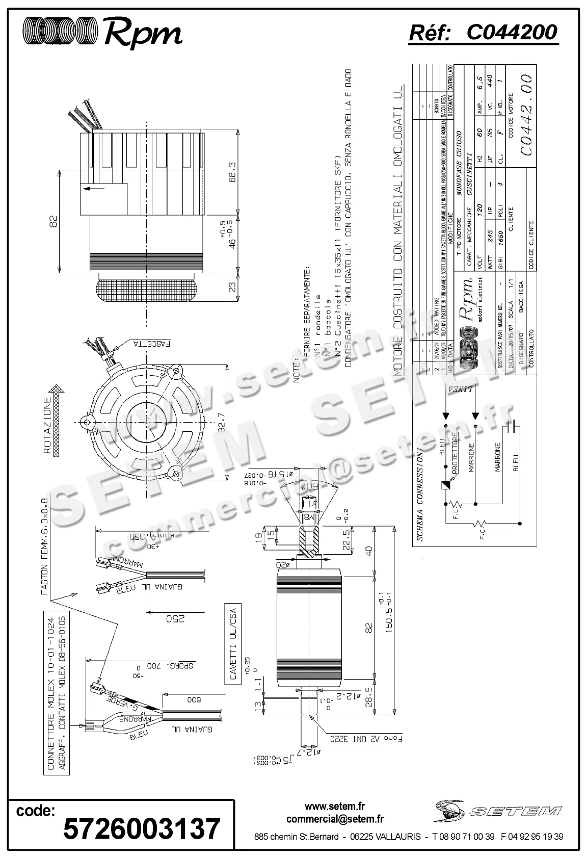 5726003137-MOTEUR RPM C044200