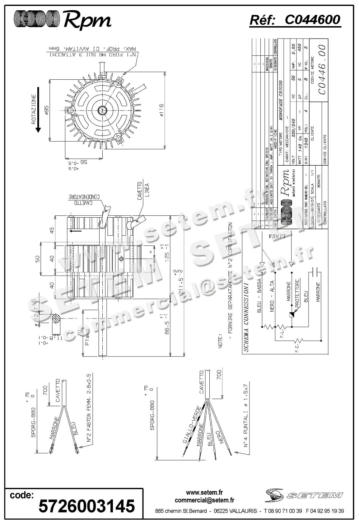 5726003145-MOTEUR RPM C044600