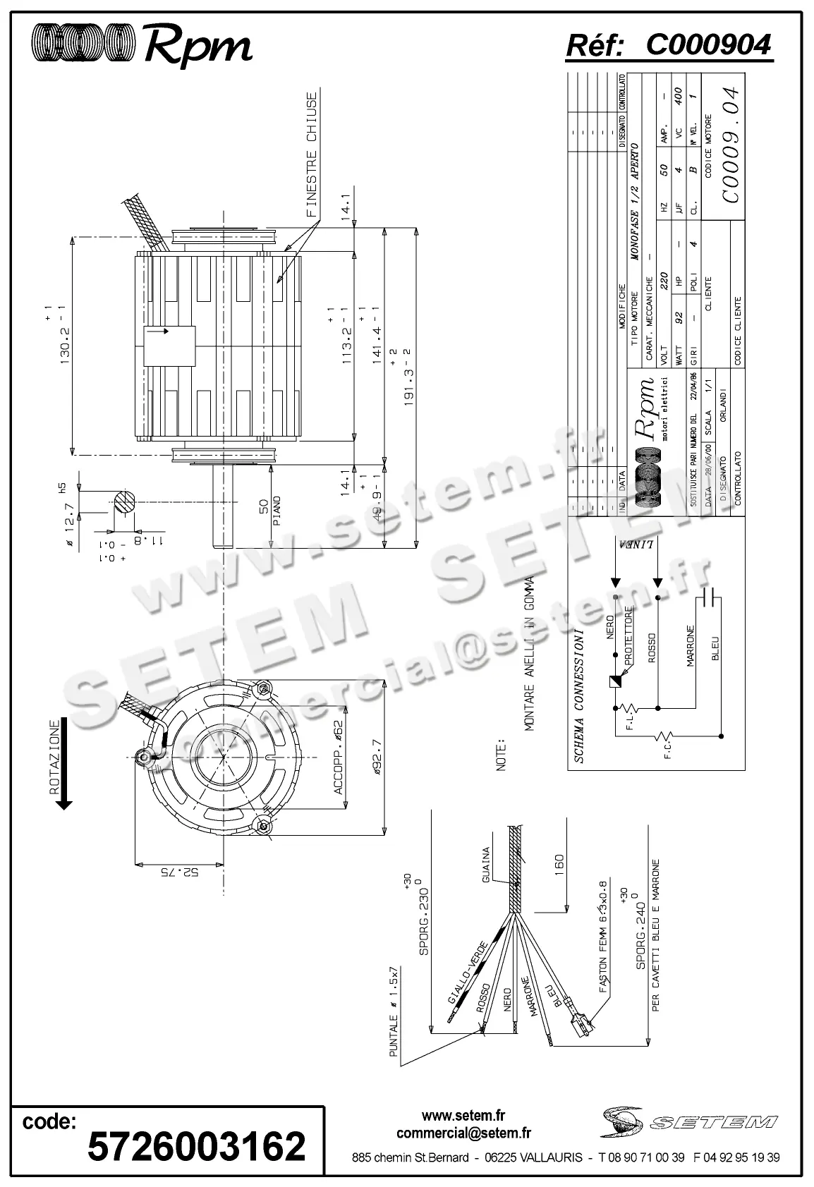 5726003162-MOTEUR RPM C000904