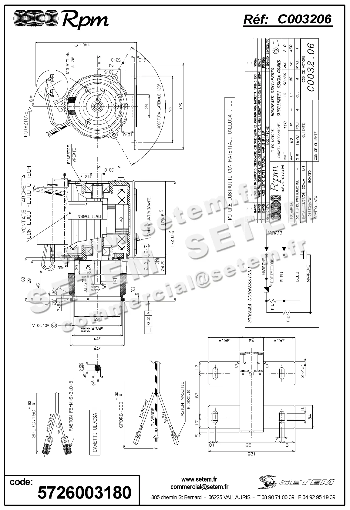 5726003180-MOTEUR RPM C003206