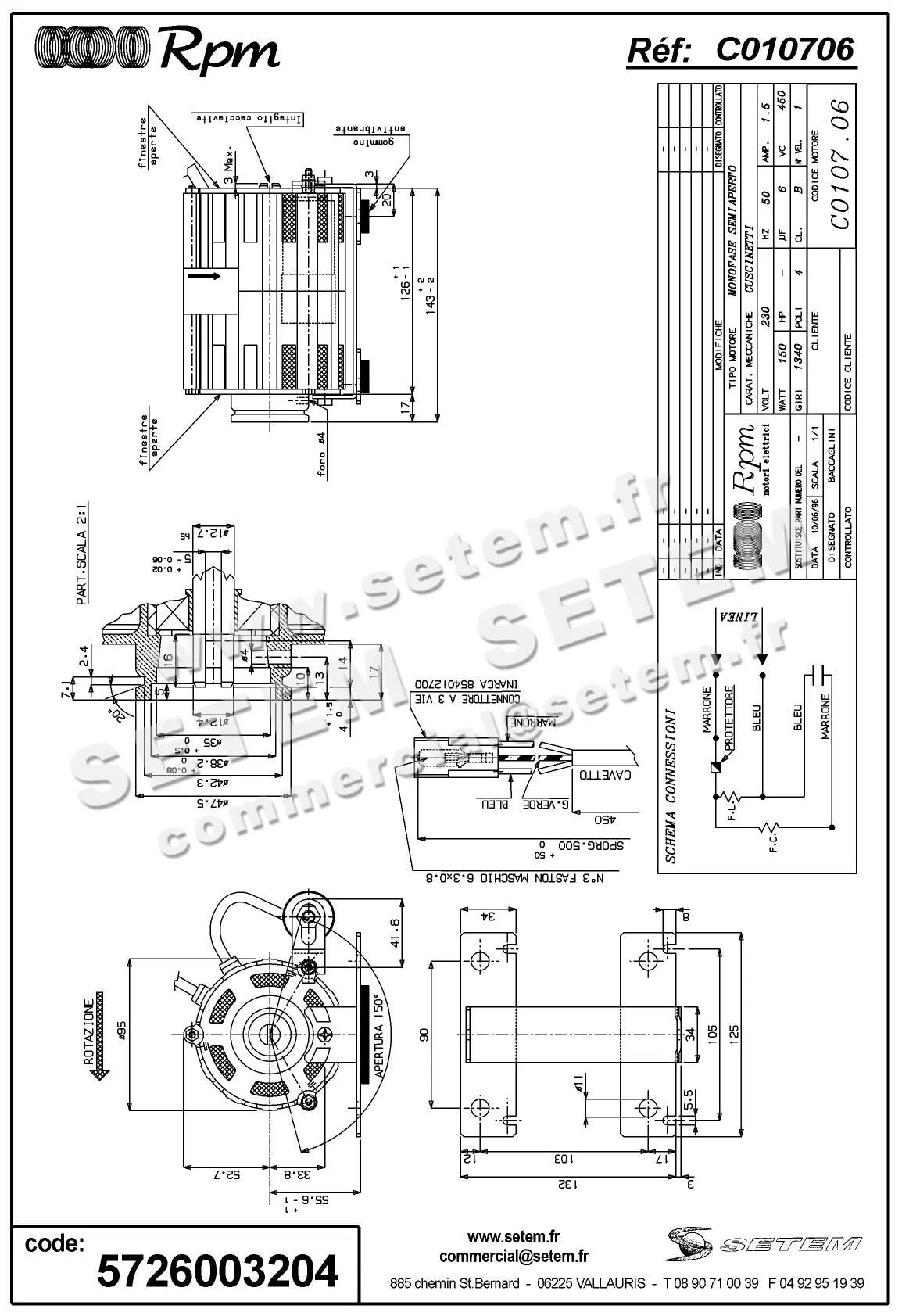 5726003204-MOTEUR RPM C010706