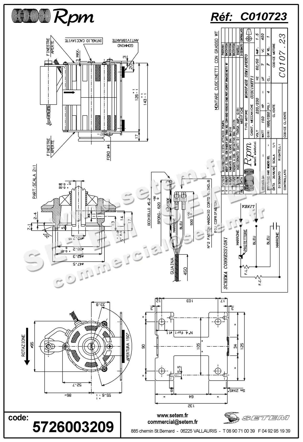 5726003209-MOTEUR RPM C010723