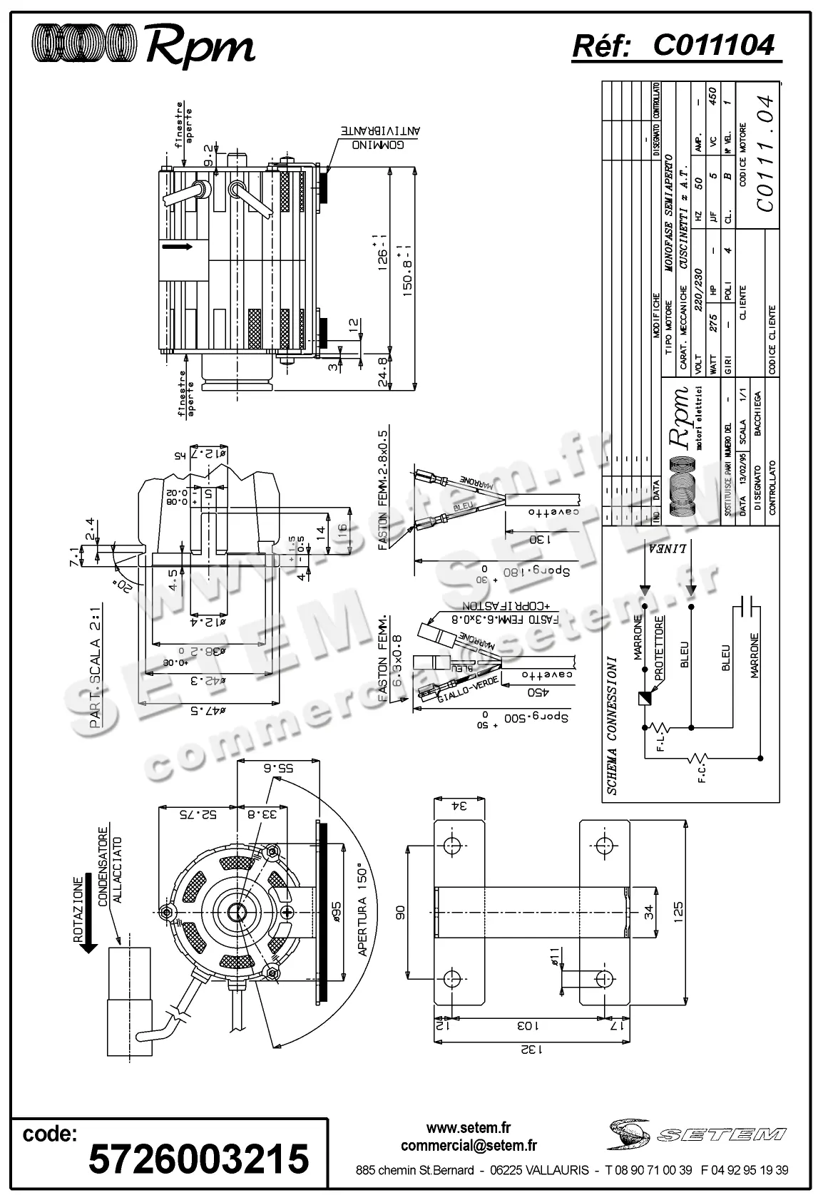 5726003215-MOTEUR RPM C011104