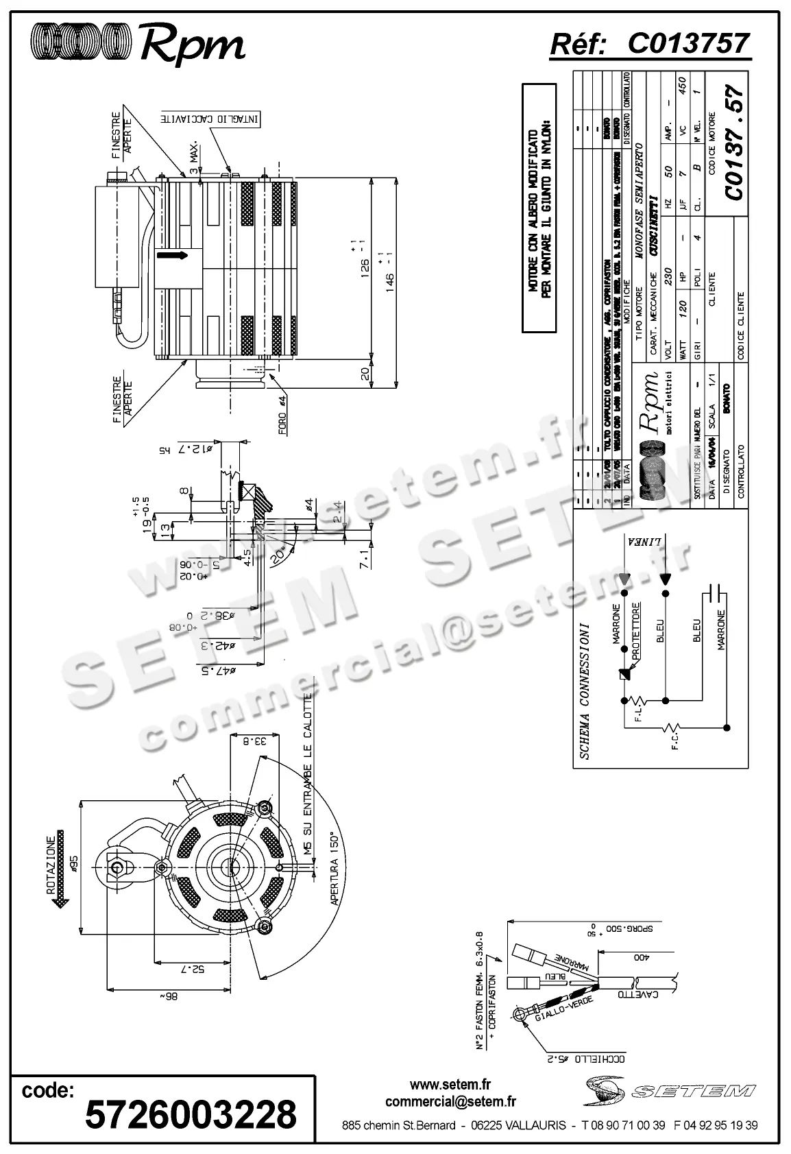5726003228-MOTEUR RPM C013757