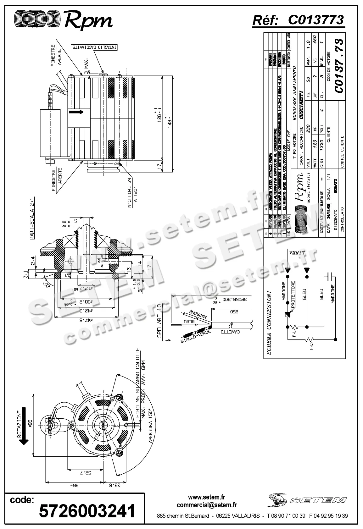 5726003241-MOTEUR RPM C013773