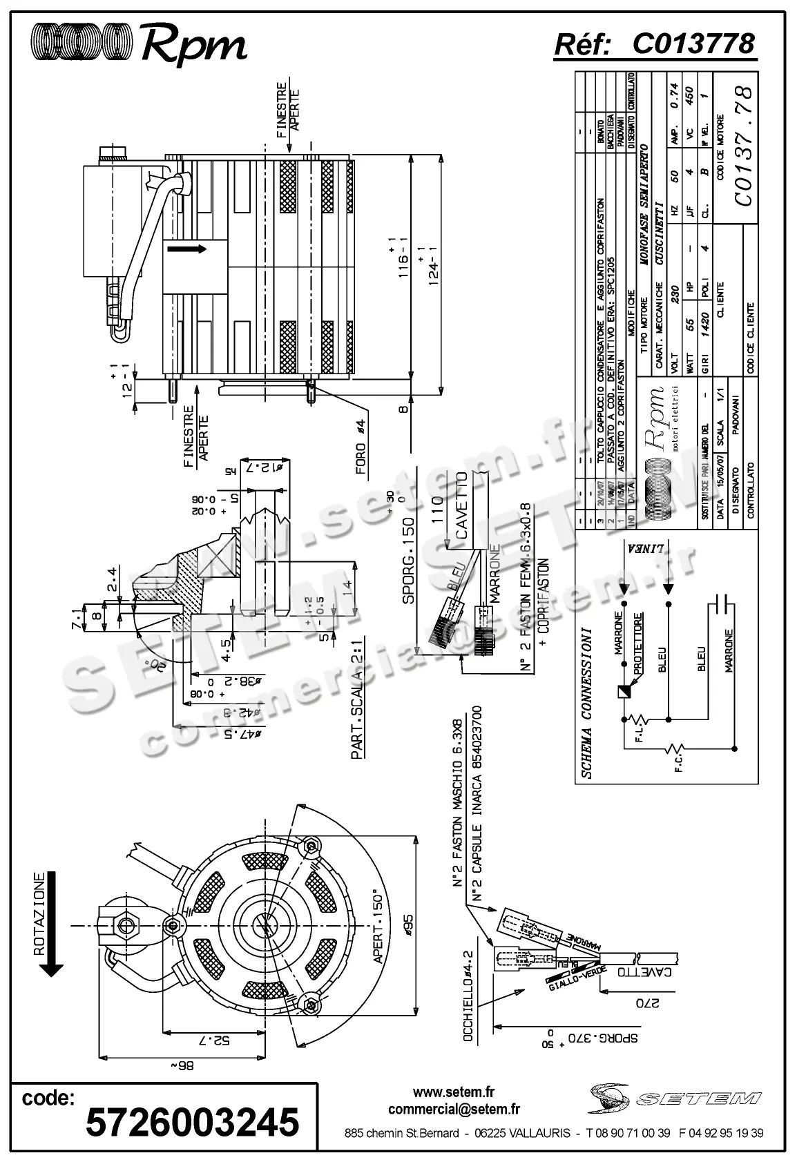 5726003245-MOTEUR RPM C013778