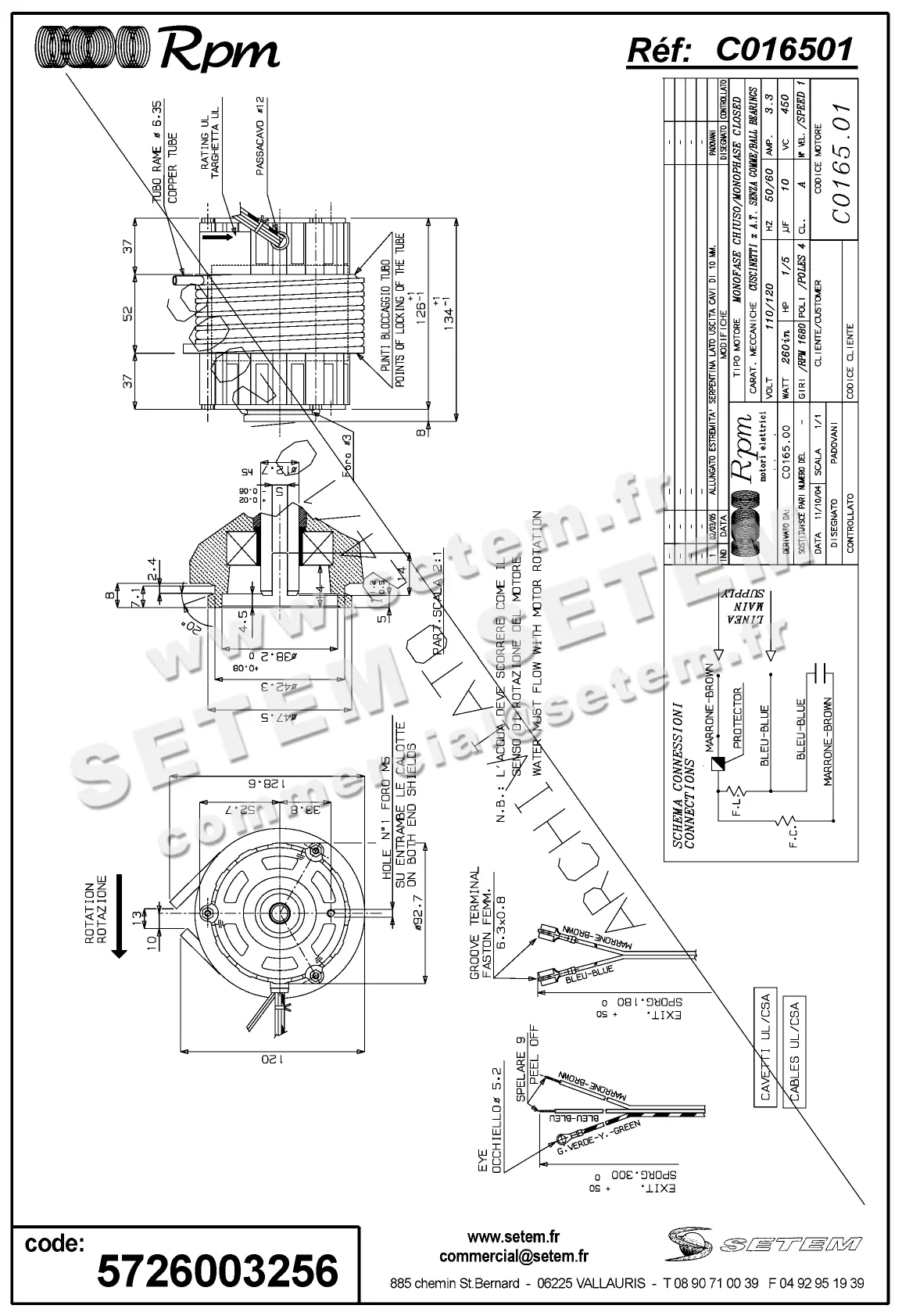 5726003256-MOTEUR RPM C016501