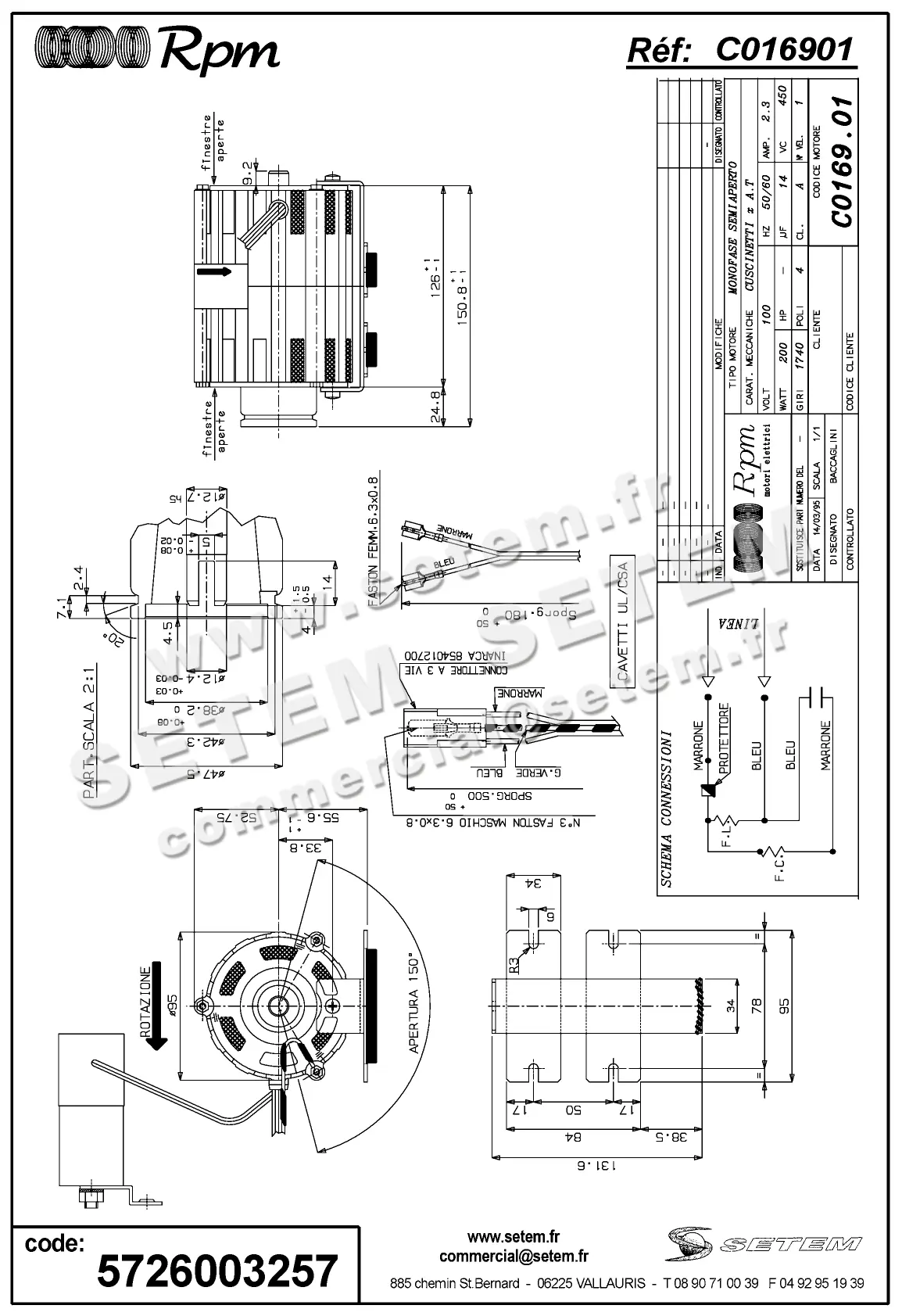 5726003257-MOTEUR RPM C016901