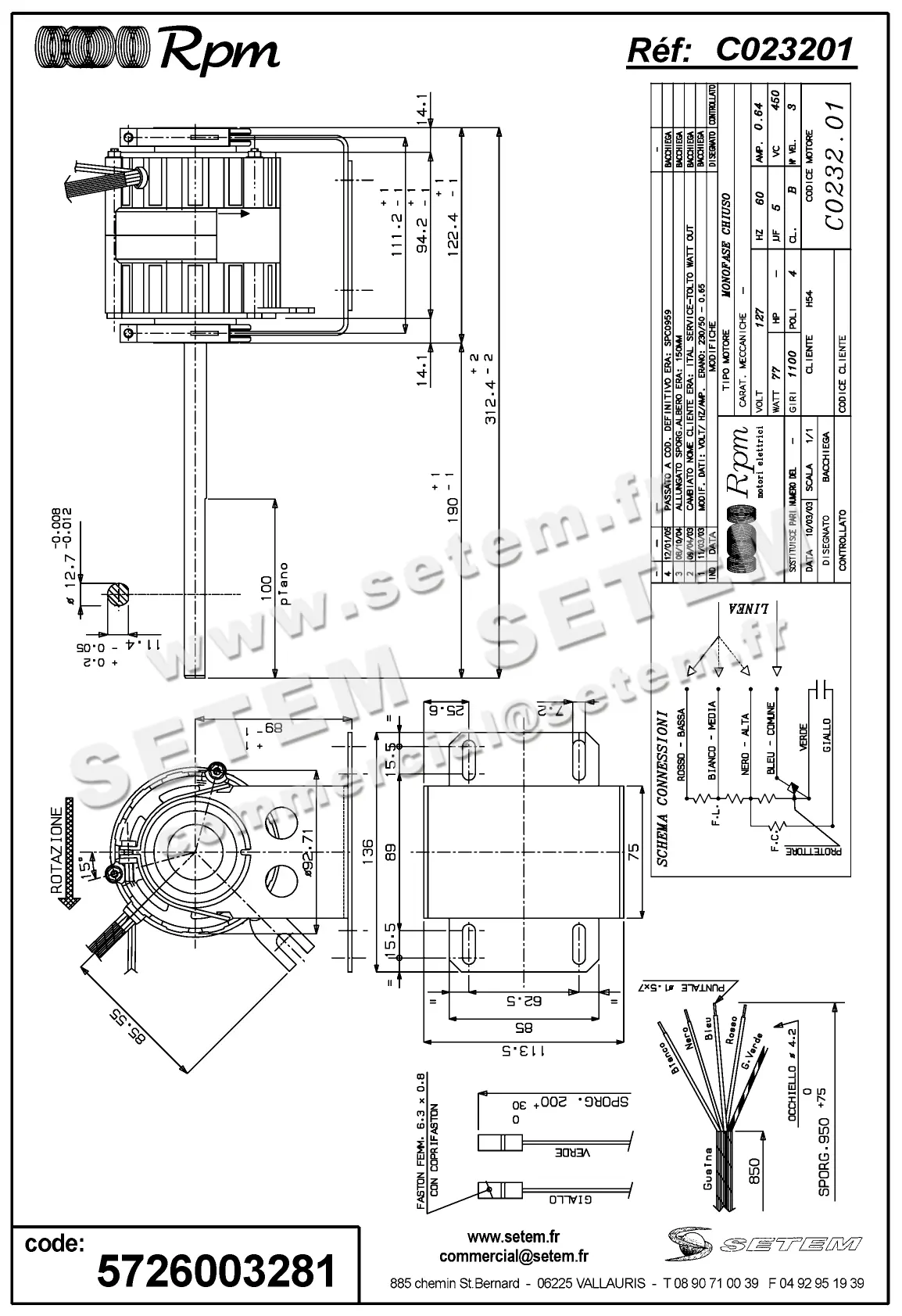 5726003281-MOTEUR RPM C023201