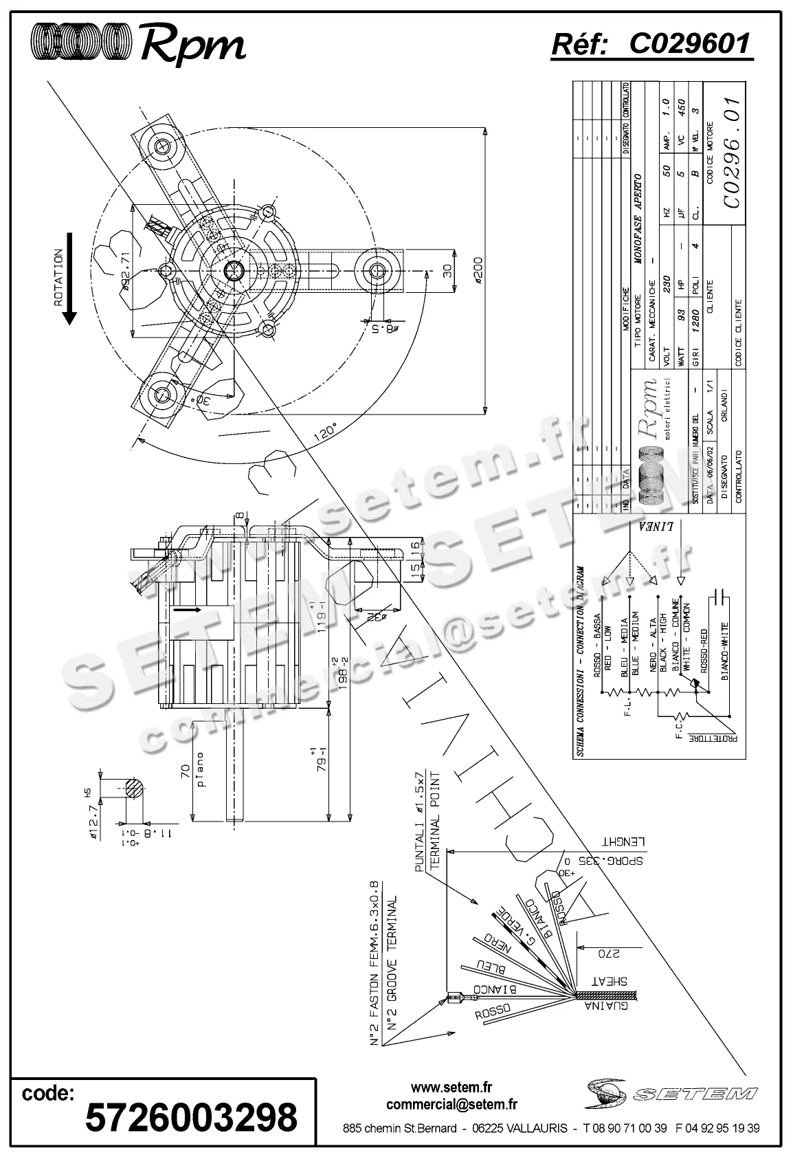 5726003298-MOTEUR RPM C029601