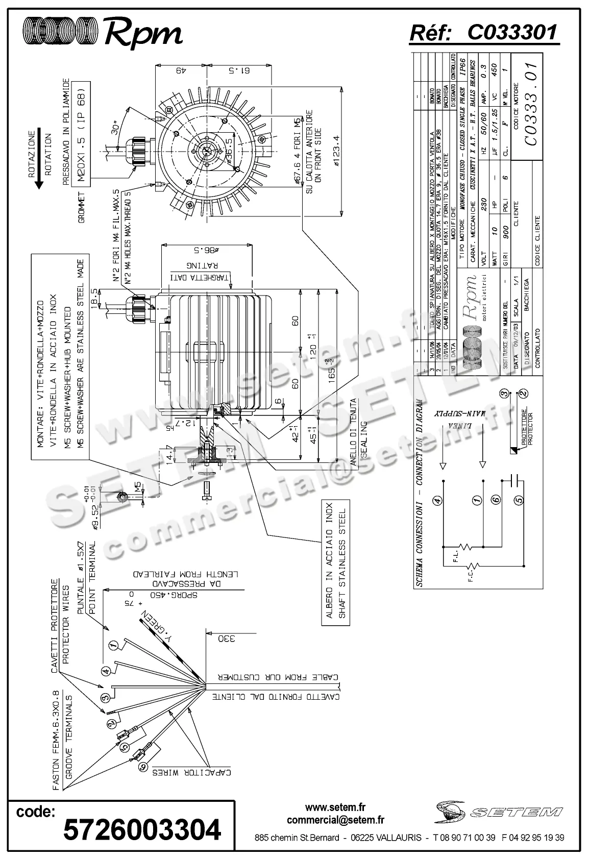 5726003304-MOTEUR RPM C033301