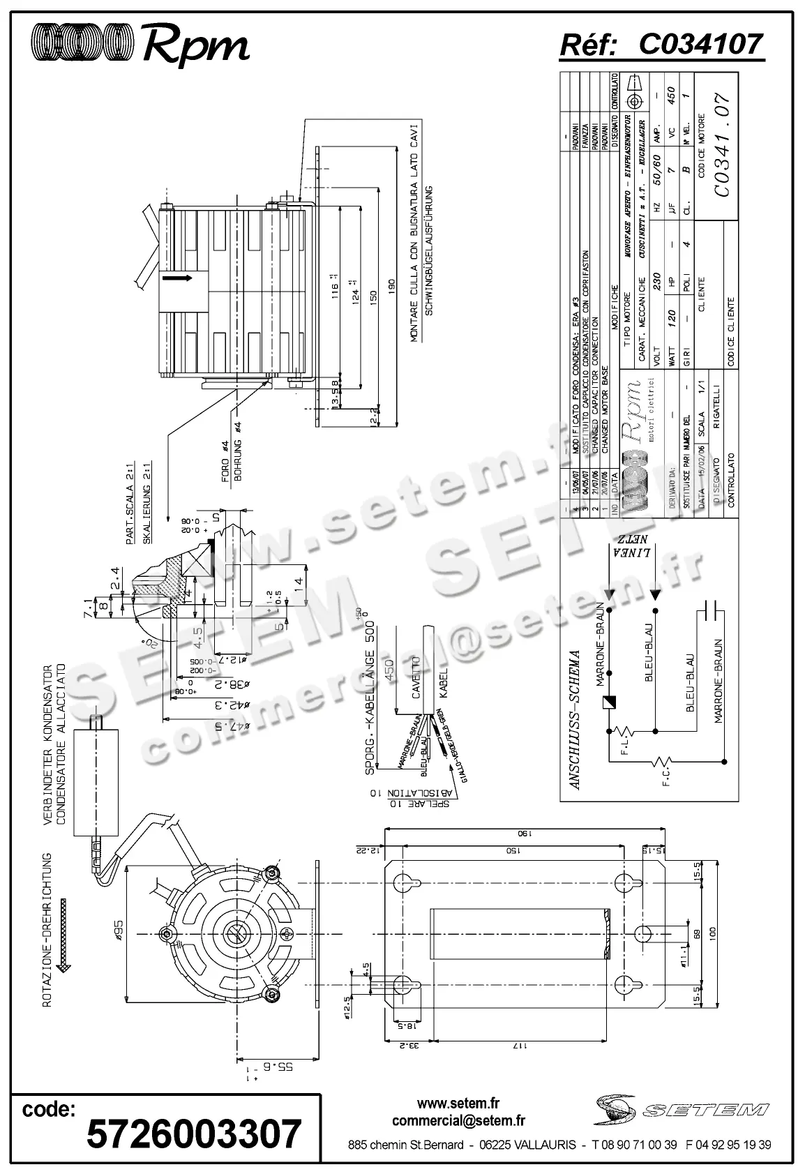 5726003307-MOTEUR RPM C034107
