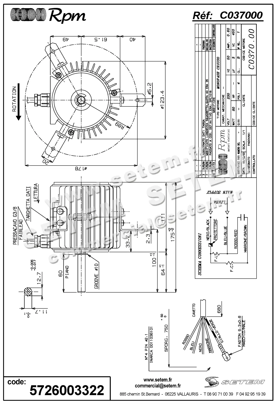 5726003322-MOTEUR RPM C037000