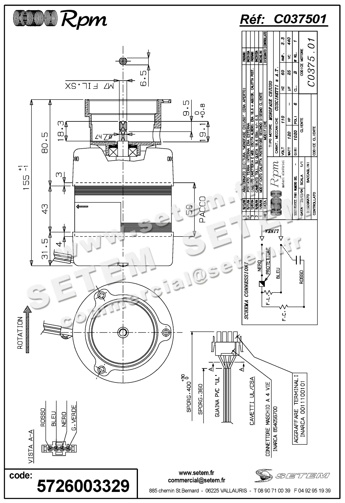 5726003329-MOTEUR RPM C037501