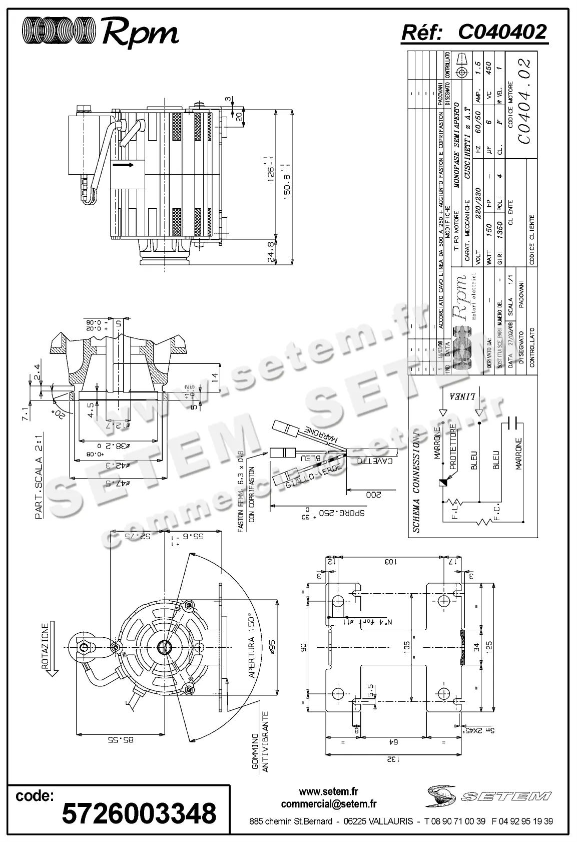 5726003348-MOTEUR RPM C040402