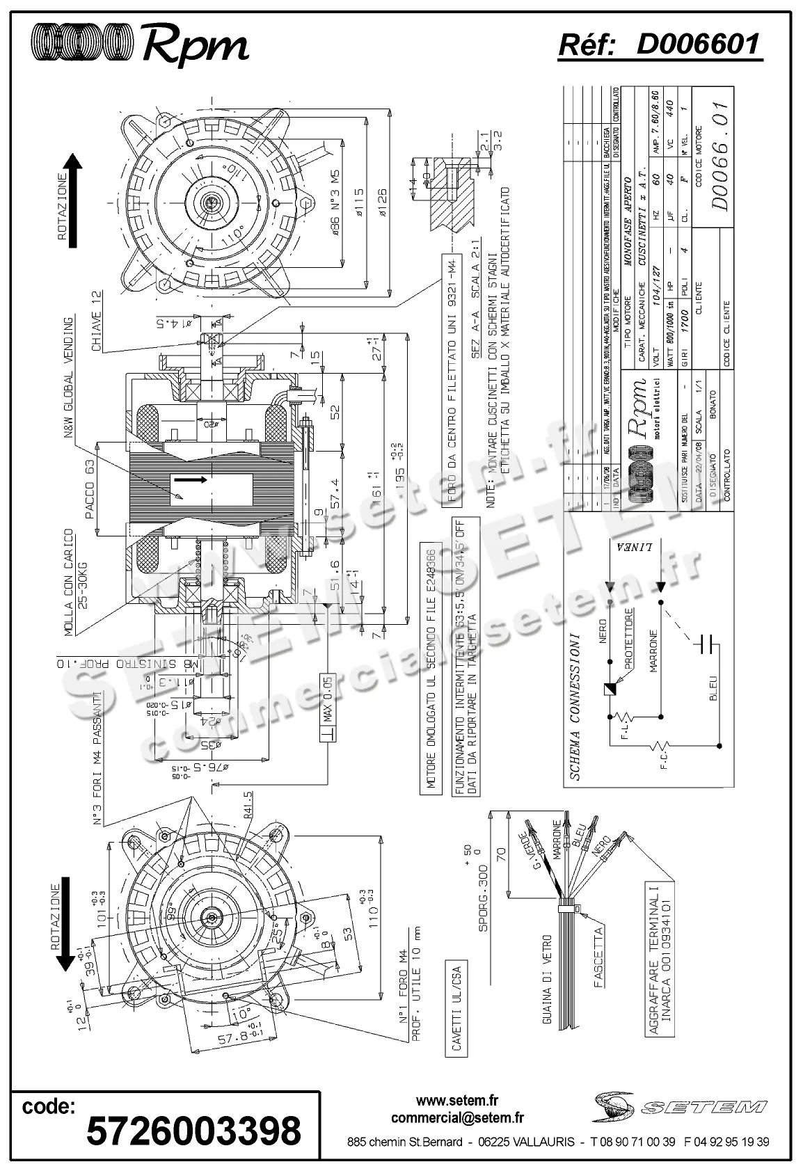 5726003398-MOTEUR RPM D006601