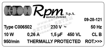 5726003401-MOTEUR RPM C006502 6