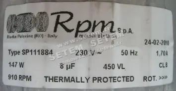 5726003410-MOTEUR RPM SP111884 5