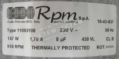 5726003411-MOTEUR RPM 11093100 5