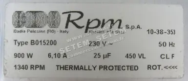 5726003412-MOTEUR RPM B015200 5