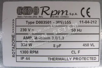 5726003414-MOTEUR RPM D003501 "3052055" 4