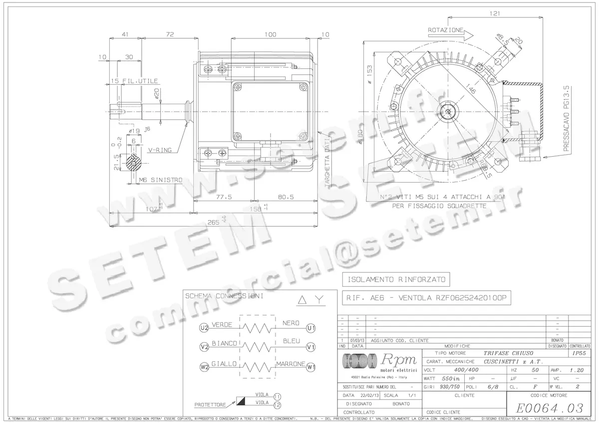 5726003472-MOTEUR RPM E006403 2