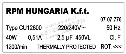 5726003570-MOTEUR RPM CU12600 3